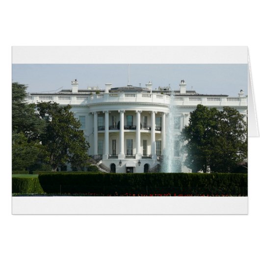 White House Cards (Front Horizontal)
