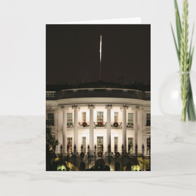 White House celebrates Christmas Holiday Card (Front)