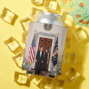 White House Christmas Donald Trump & Melania Can Cooler