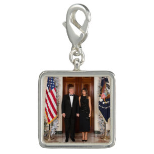 White House Christmas Donald Trump & Melania Charm