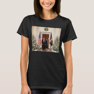 White House Christmas Donald Trump & Melania T-Shirt