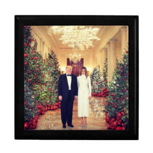 White House Christmas President Donald Trump  Gift Box