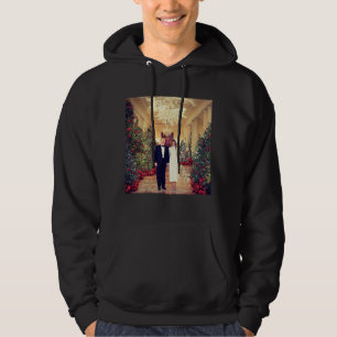 White House Christmas President Donald Trump Hoodie