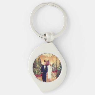 White House Christmas President Donald Trump Keychain