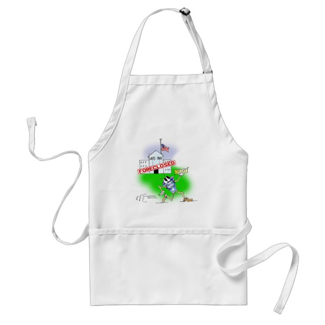 White House Foreclosed Adult Apron (Front)