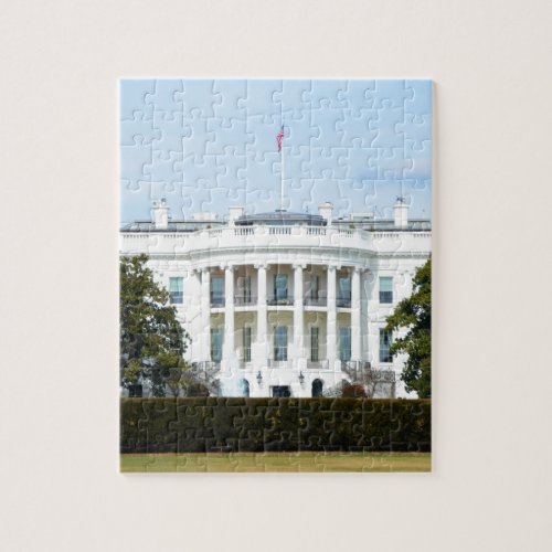 White House From The Lawn Jigsaw Puzzle