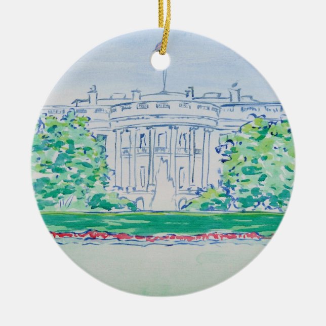 White House Ornament (Front)