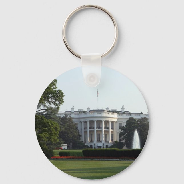 White House Photo Keychain (Front)