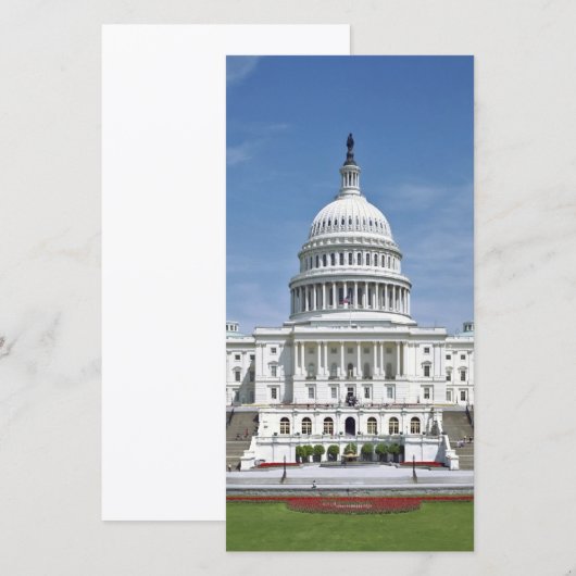 White House US Capitol Building Washington DC (Front/Back)