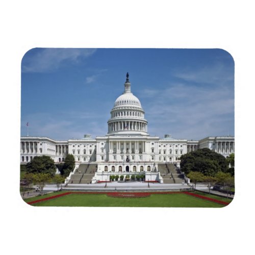 White House US Capitol Building Washington DC Magnet