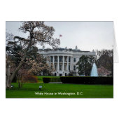 White House, Washington, DC (Front Horizontal)