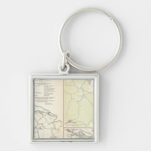 White HouseHarrison's Landing Keychain (Front)