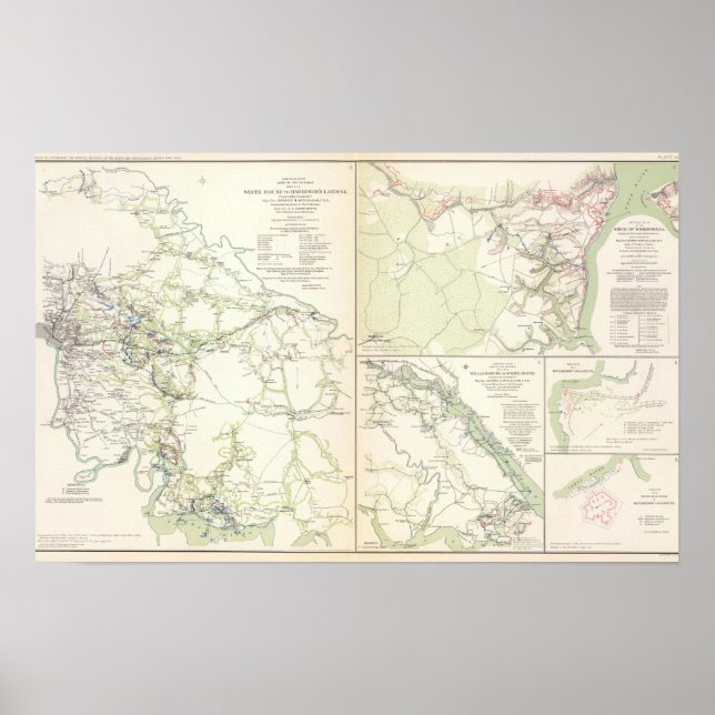 White HouseHarrison's Landing Poster (Front)