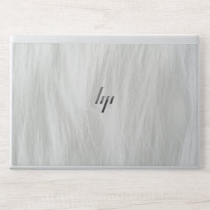White HP laptop skin