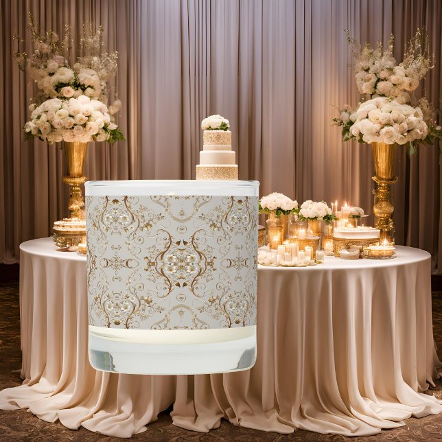 White Hummingbird Formal Floral  Scented Candle (Creator Uploaded)