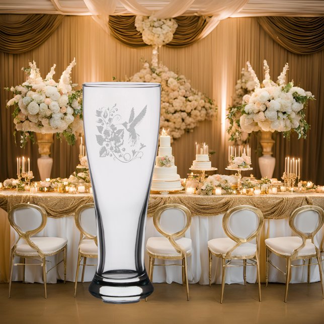 White Hummingbird Pilsner Glass (Creator Uploaded)