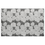 White hydrangea fabric