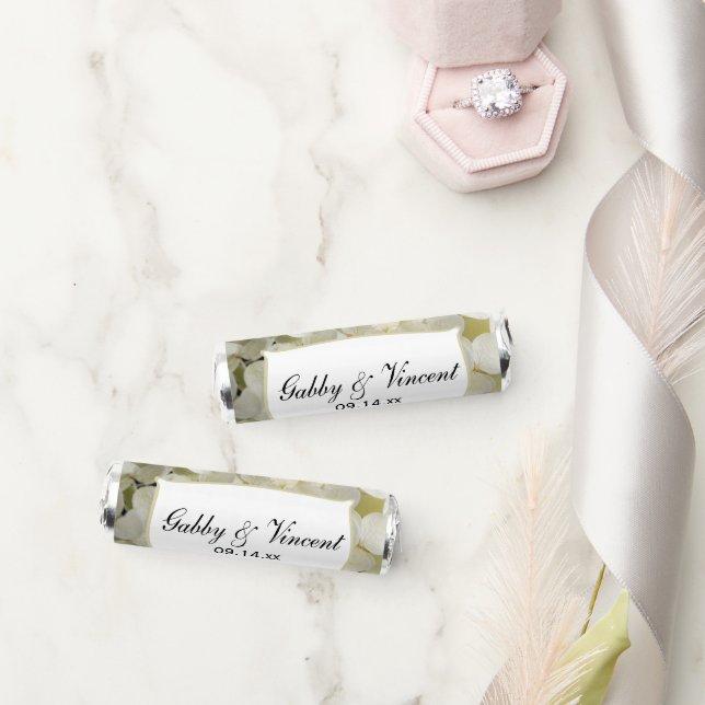 White Hydrangea Flower Wedding Favor (Wedding)