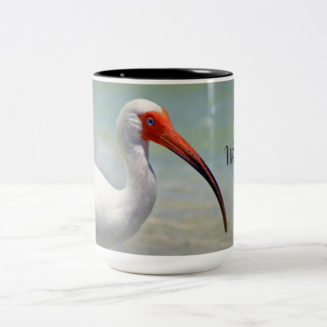 White Ibis Coffee Mug (Center)