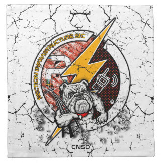 WHITE INFRASIC TABLE TOWEL CLOTH NAPKIN