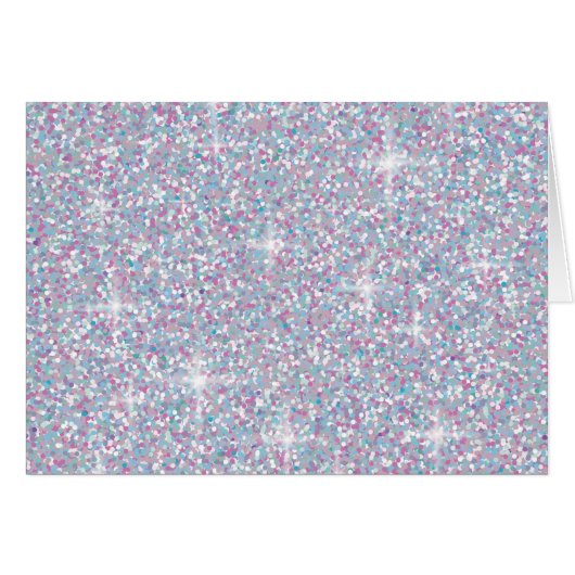 White iridescent glitter (Front Horizontal)