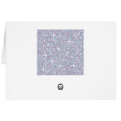 White iridescent glitter (Back Horizontal)