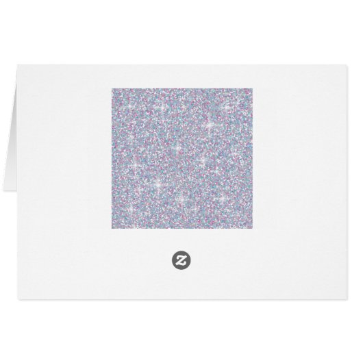 White iridescent glitter (Back Horizontal)