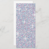 White iridescent glitter (Front/Back)