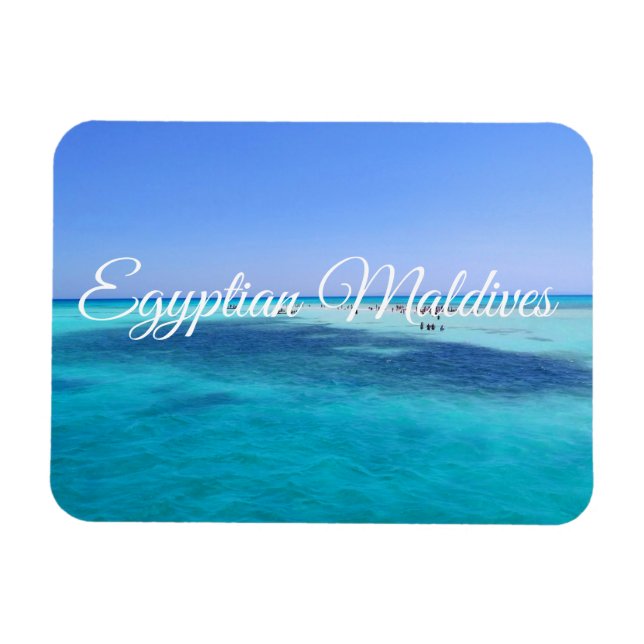 White Island in the Red Sea Postcard Magnet (Horizontal)