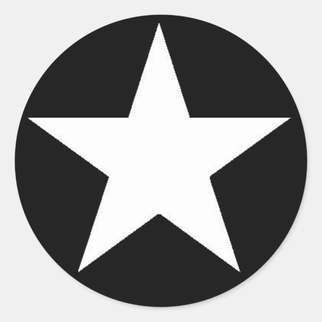 White Jammer Star Sticker (Front)