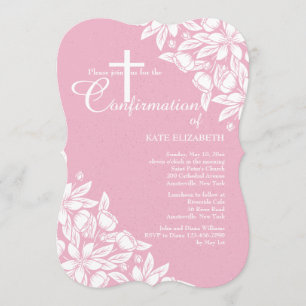 White Jasmine Invitation