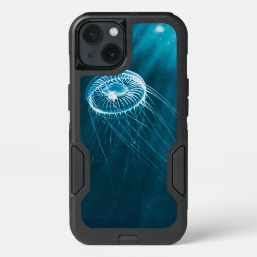 White Jellyfish iPhone 13 Case