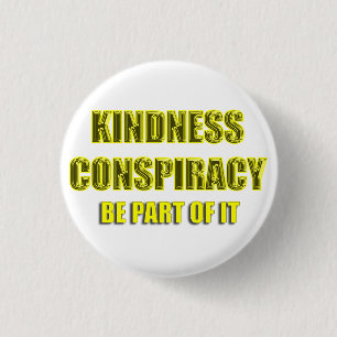 white kindness conspiracy button
