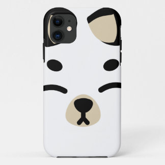 White Kitsune Fox iPhone 11 Case