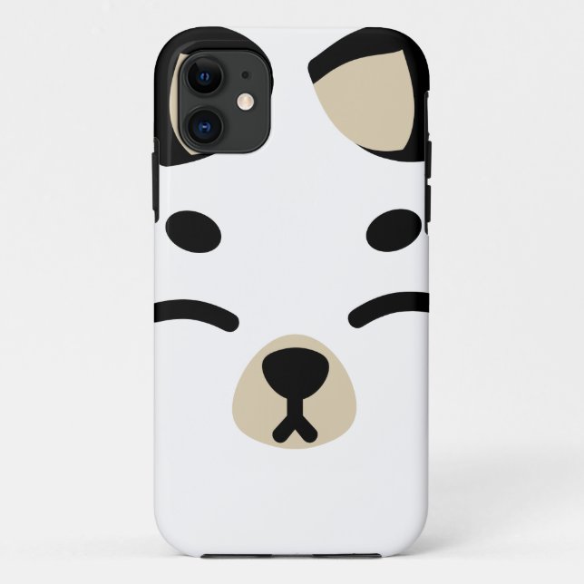 White Kitsune Fox Case-Mate iPhone Case (Back)