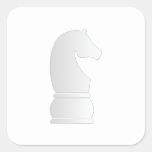 Knight Chess Piece Decal #1 2x3.5 Choose Color 