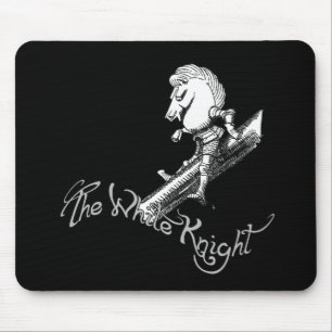White Knight Mouse Pad