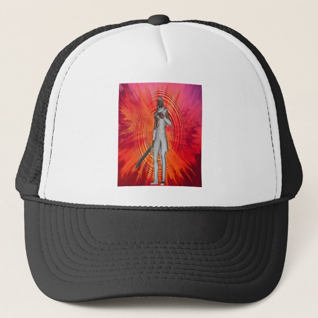 White Knight Trucker Hat (Front)