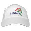 White Knit Fishmas Charters Baseball Hat