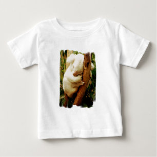 White Koala Bear Baby T-Shirt