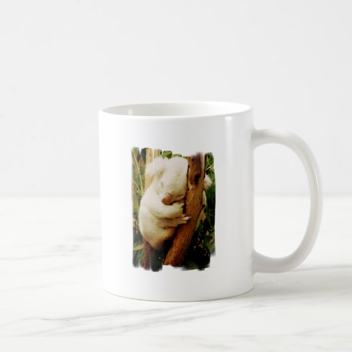 White Koala Bear Coffee Cup Coffee Mug