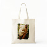 White Koala Bear Small Tote Bag