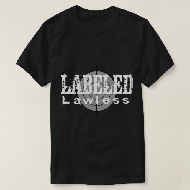 White Labeled Lawless Logo  Classic T-Shirt (Design Front)