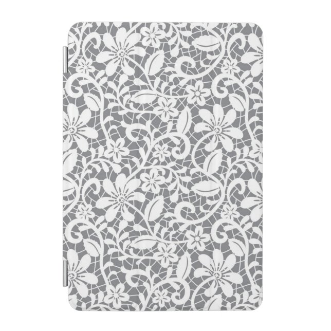 White Lace 1 iPad Mini Cover (Front)