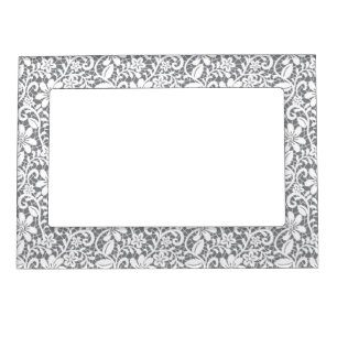 White Lace 1 Magnetic Picture Frame