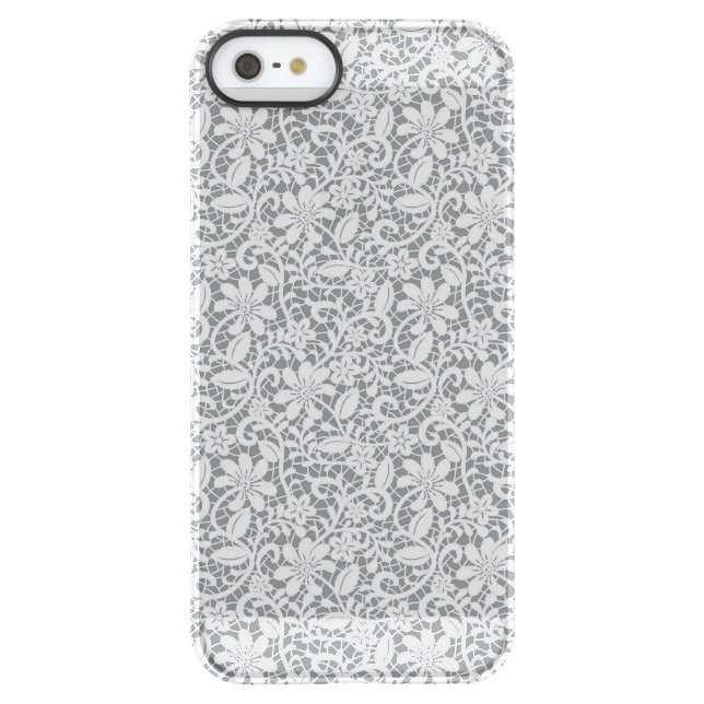 White Lace 1 Uncommon iPhone Case (Back)