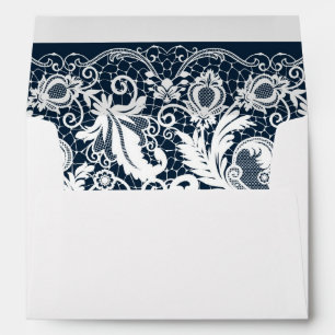 White lace 2 envelope