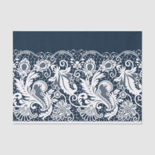 White lace 2 tissue paper