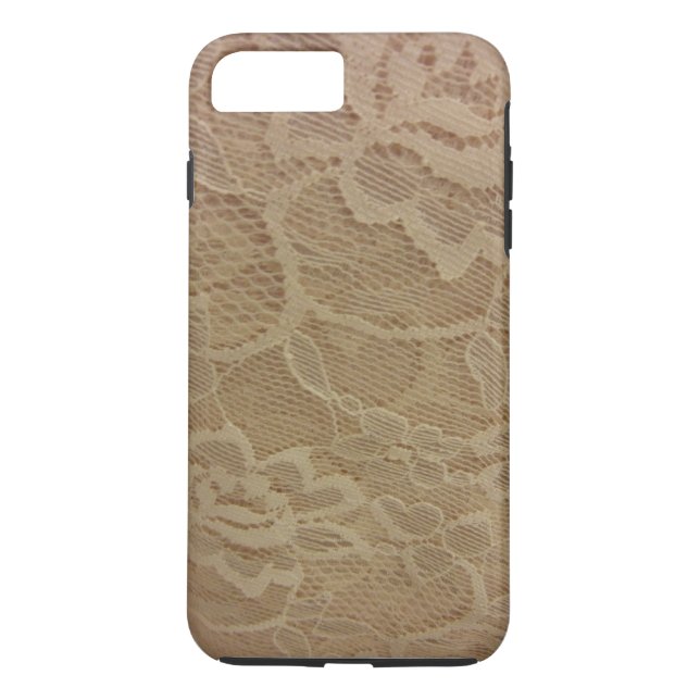 White Lace Case-Mate iPhone Case (Back)