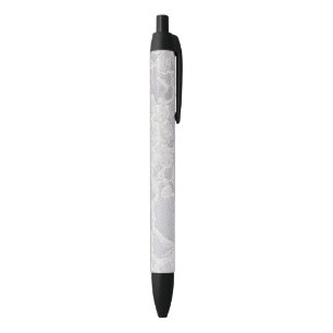 White Lace Flower Lace Pattern Background Pure Pen